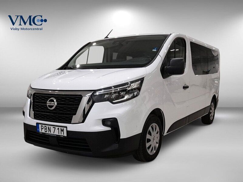 Vit Begagnad 2023 Nissan Primastar Minibuss | 399 000 kr (Dyr) - Bild 1/3