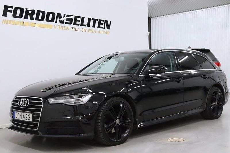 Svart Begagnad 2016 Audi A6 Kombi | 189 900 kr (Marknadspris) - Bild 1/4