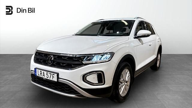 Vit Begagnad 2024 VW T-Roc Life SUV | 319 900 kr (Dyr) - Bild 1/3