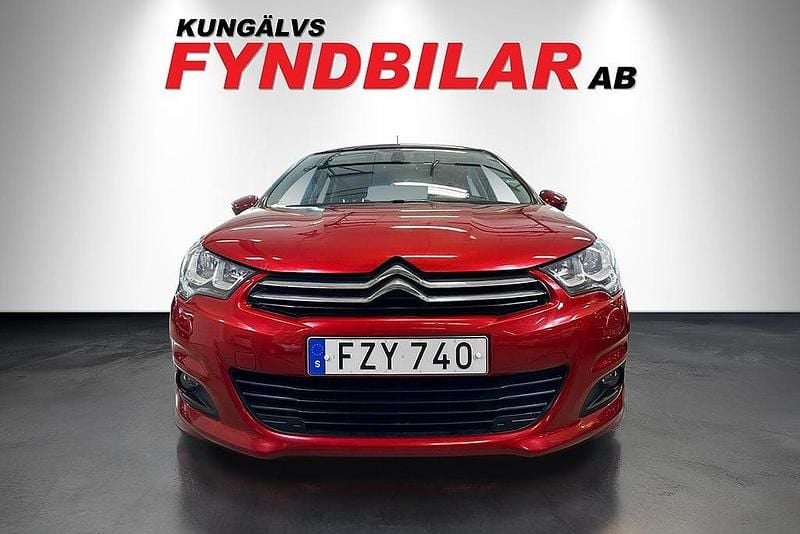 Begagnad Citroën C4 120 HK (88 kW) 2015 Röd Halvkombi