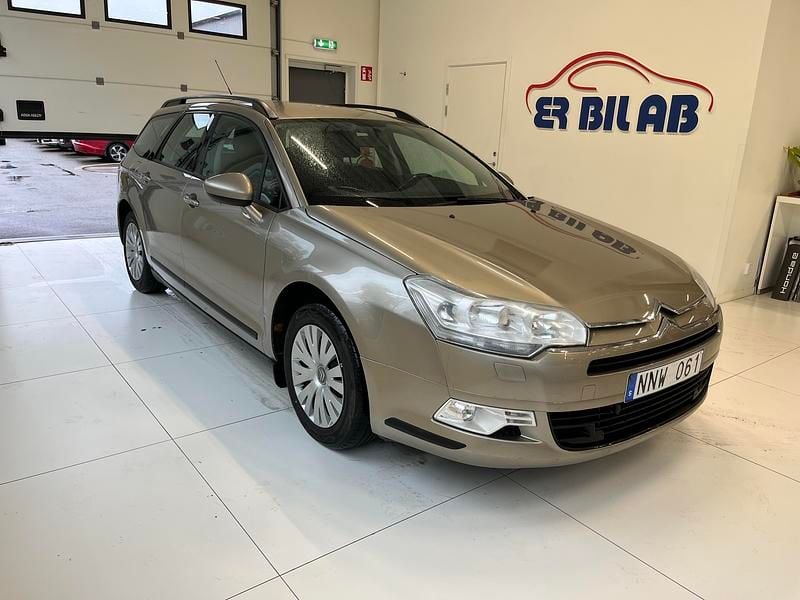 Brun Begagnad 2009 Citroën C5 Kombi | 34 900 kr - Bild 1/4