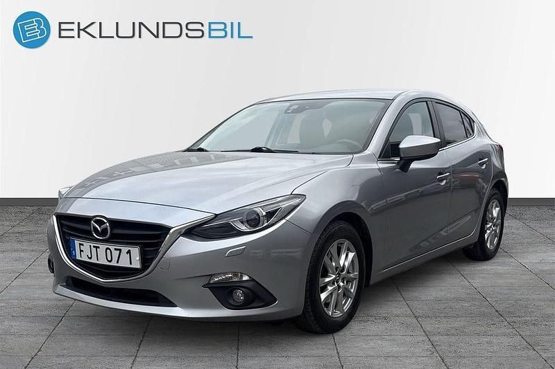 Grå Begagnad 2014 Mazda 3 Inclusive Halvkombi | 139 900 kr (Marknadspris) - Bild 1/4