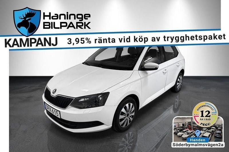 Begagnad Skoda Fabia Ambition 110 HK (80 kW) 2015 Vit Halvkombi