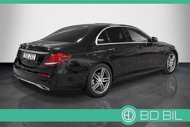 Begagnad Mercedes E220 AMG 194 HK (142 kW) 2016 Svart Sedan