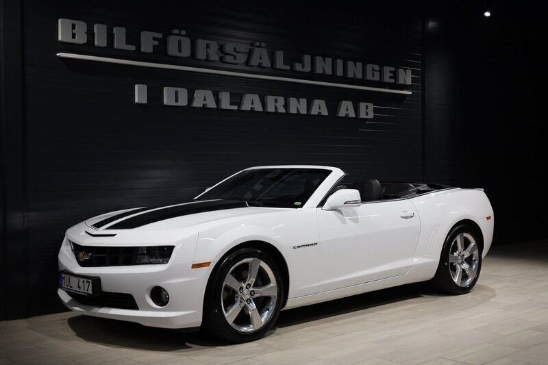 Vit Begagnad 2013 Chevrolet Camaro SS Cab | 389 000 kr (Lite dyr) - Bild 1/4