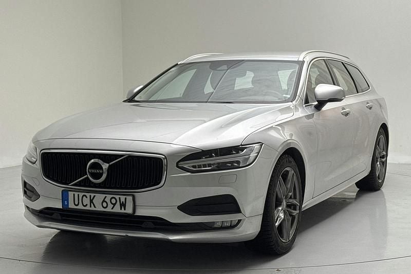 Silver Begagnad 2020 Volvo V90 SE Kombi | 289 900 kr (Bra pris) - Bild 1/4