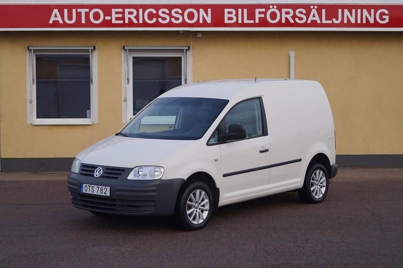 Vit Begagnad 2009 VW Caddy Minibuss | 39 900 kr (Marknadspris) - Bild 1/4