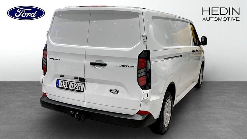 Ny Ford Transit Custom Trend 136 HK (100 kW) 2025 Frozen white