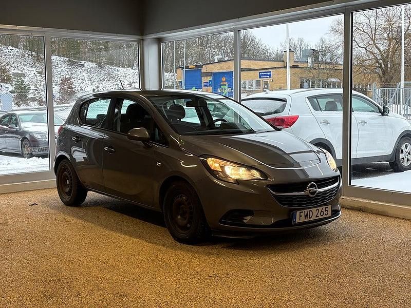 Begagnad Opel Corsa Enjoy 95 HK (69 kW) 2015 Grå Halvkombi