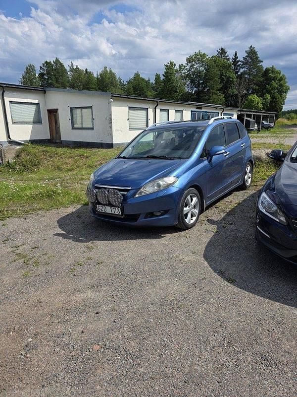Blå Begagnad 2008 Honda FR-V Minibuss | 30 000 kr - Bild 1/4