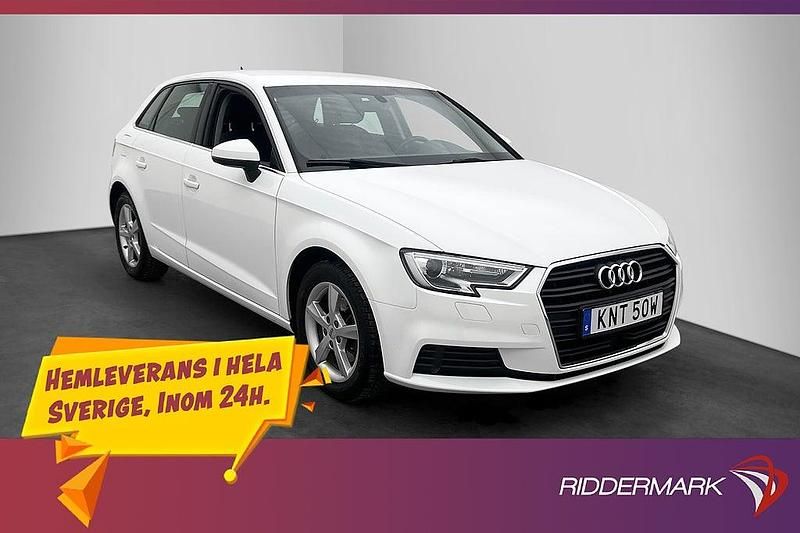 Begagnad Audi A3 Proline 2020 Vit