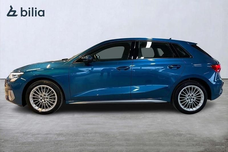 Begagnad Audi A3 151 HK (111 kW) 2020 Blå