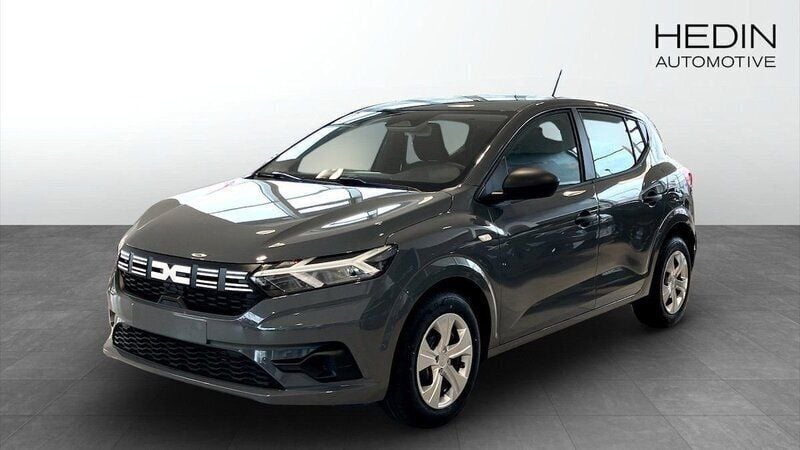 Grå Ny 2025 Dacia Sandero Halvkombi | 184 900 kr (Bra pris) - Bild 1/4