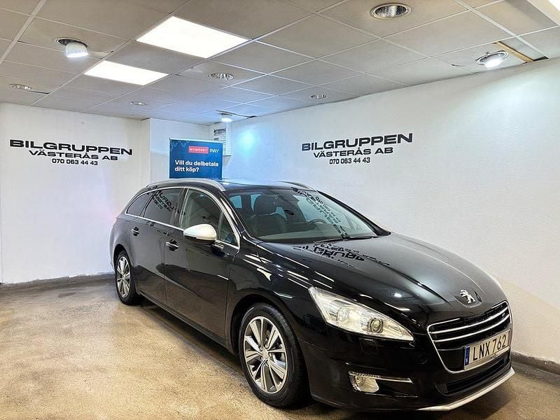 Svart Begagnad 2011 Peugeot 508 Kombi | 84 900 kr (Lite dyr) - Bild 1/4