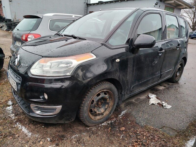 Svart Begagnad 2009 Citroën C3 Picasso Minibuss | 8 000 kr (Superpris) - Bild 1/4