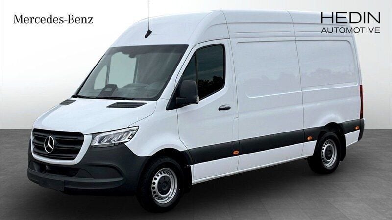 Vit Ny 2024 Mercedes Sprinter Van | 642 375 kr (Marknadspris) - Bild 1/4