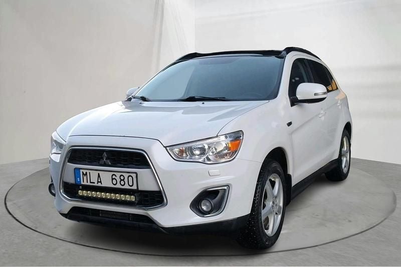 Vit Begagnad 2014 Mitsubishi ASX SUV | 78 500 kr (Bra pris) - Bild 1/4