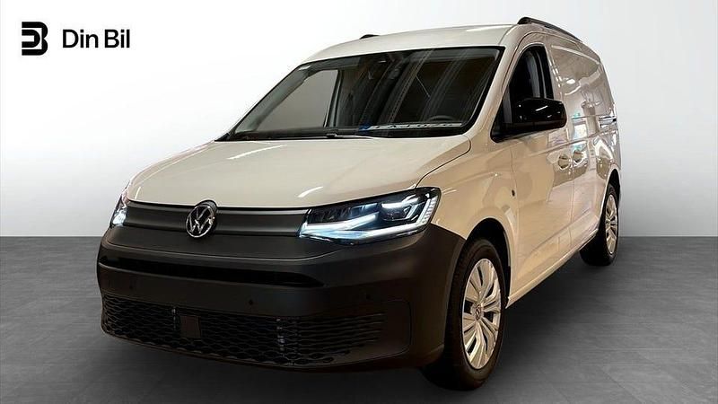 Vit (candyvit) Ny 2025 VW Caddy Maxi Minibuss | 479 750 kr (Lite dyr) - Bild 1/4