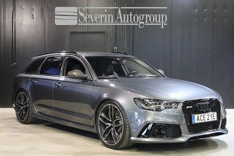 Begagnad Audi RS6 666 HK (489 kW) 2013 Mörkgrå Kombi