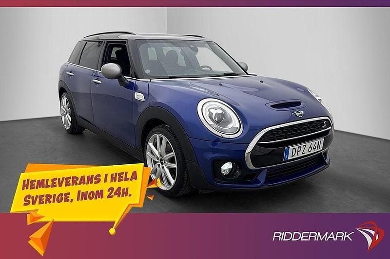 Blå Begagnad 2019 Mini Cooper S Clubman Kombi | 219 800 kr - Bild 1/3
