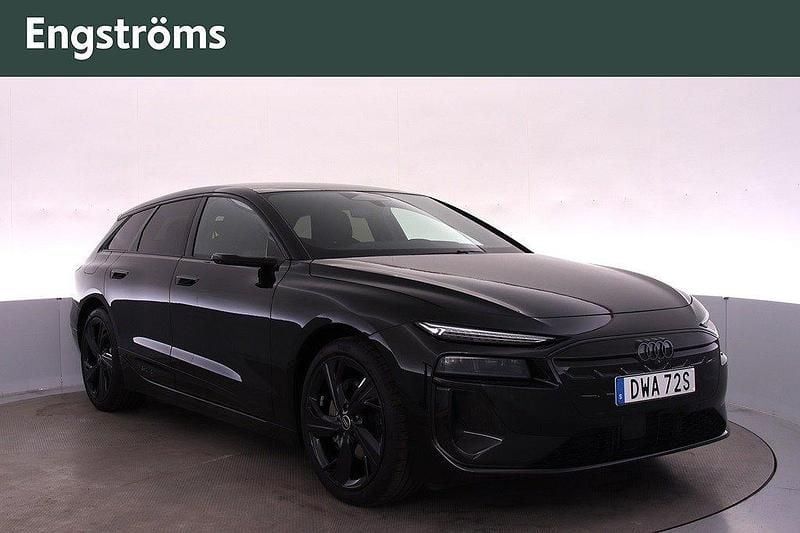 Svart Begagnad 2024 Audi A6 e-tron S-Line Kombi | 799 000 kr (Marknadspris) - Bild 1/4