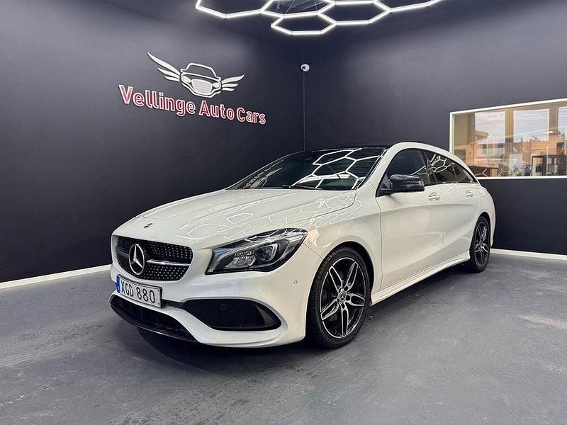 Vit Begagnad 2017 Mercedes CLA250 Shooting Brake AMG Kombi | 239 900 kr - Bild 1/4