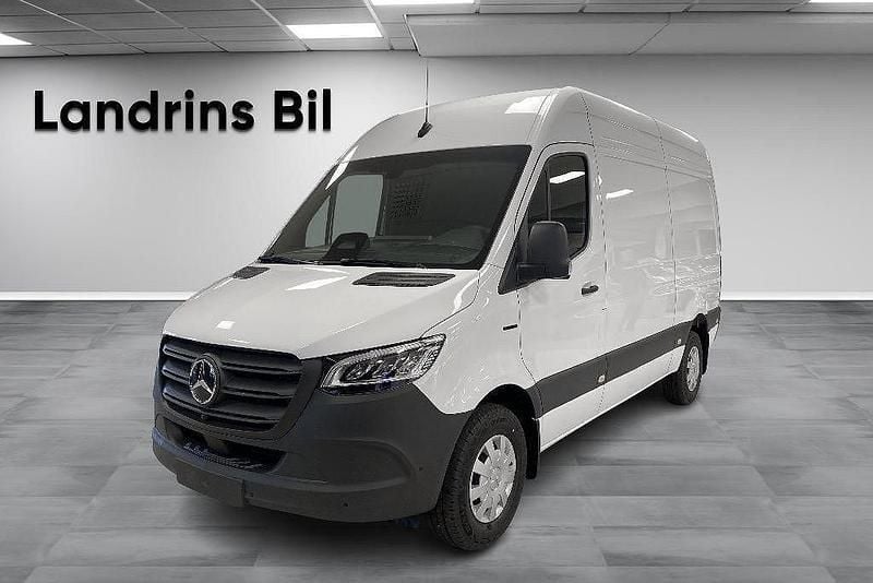 Vit Ny 2025 Mercedes E-Sprinter Van | 931 250 kr (Dyr) - Bild 1/4