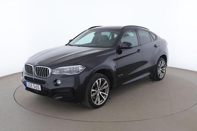 Svart Begagnad 2018 BMW X6 M Sport SUV | 451 000 kr - Bild 1/4