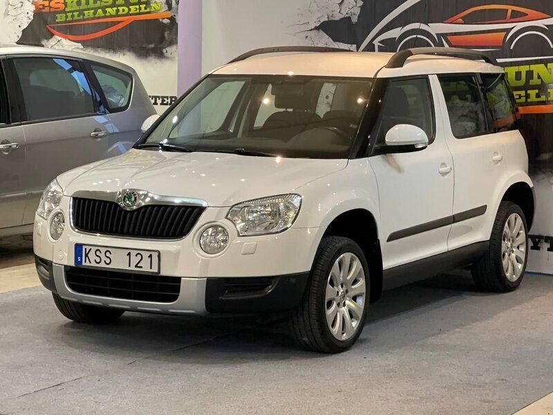 Vit Begagnad 2010 Skoda Yeti SUV | 99 900 kr (Marknadspris) - Bild 1/4