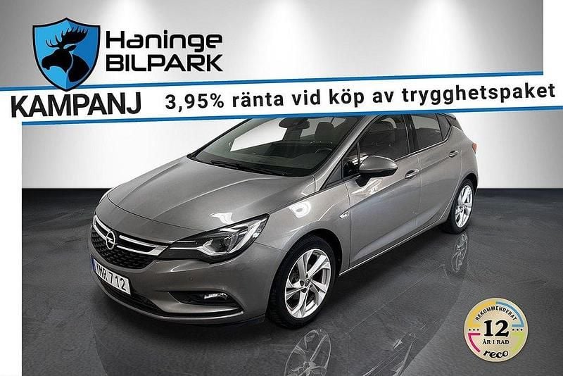 Grå Begagnad 2017 Opel Astra Halvkombi | 109 900 kr (Marknadspris) - Bild 1/2
