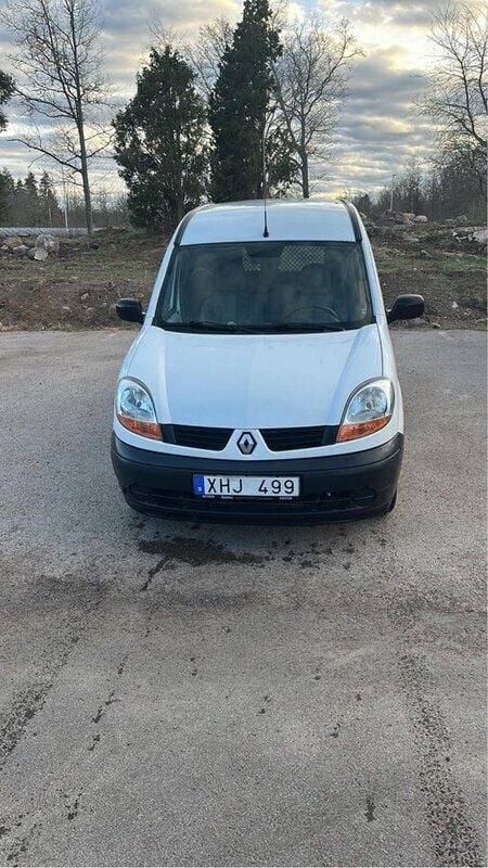 Vit Begagnad 2006 Renault Kangoo Minibuss | 18 500 kr - Bild 1/4