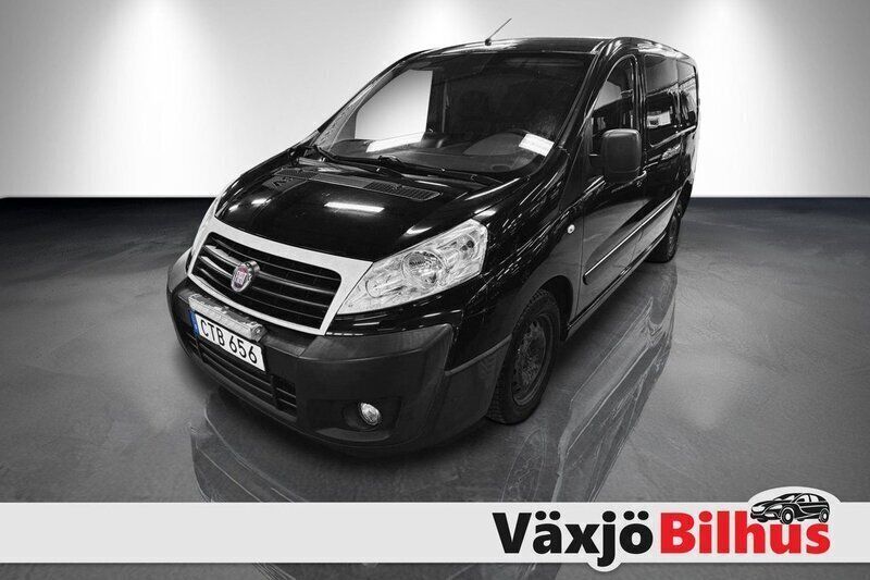 Svart Begagnad 2014 Fiat Scudo Minibuss | 59 900 kr (Marknadspris) - Bild 1/4