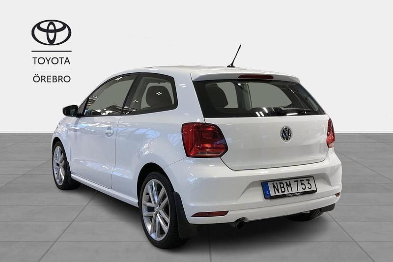 Begagnad VW Polo GT 112 HK (82 kW) 2016 Vit Halvkombi