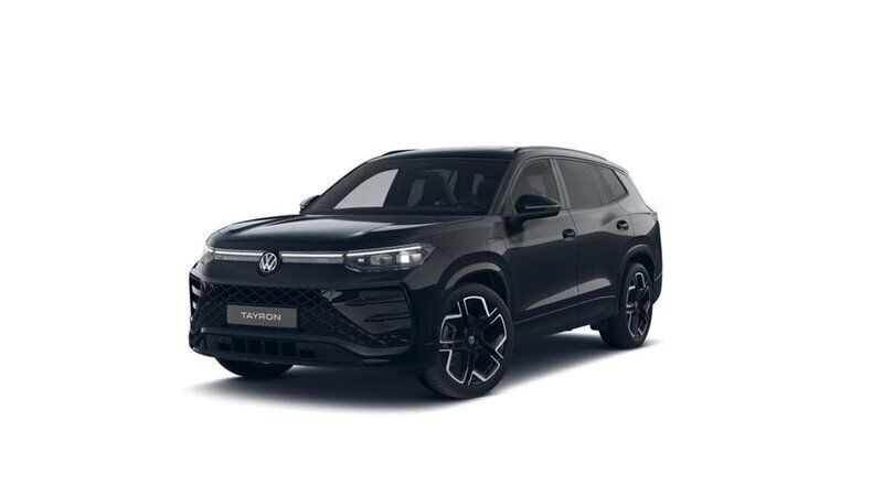 Svart Ny 2025 VW Tayron R-line SUV | 704 600 kr (Marknadspris) - Bild 1/4