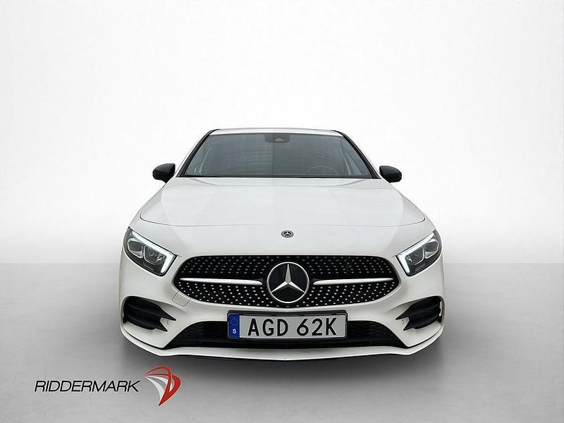 Begagnad Mercedes A250 AMG 224 HK (164 kW) 2019 Vit Halvkombi