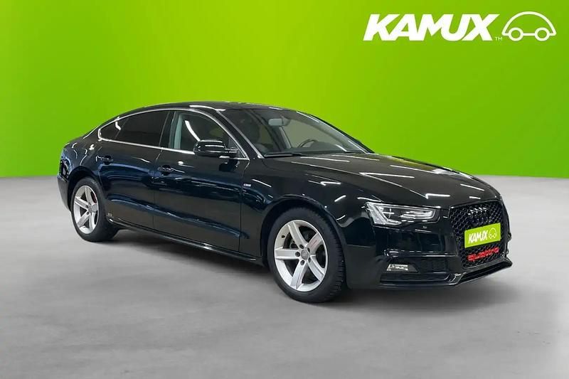 Svart Begagnad 2015 Audi A5 S-Line Halvkombi | 189 800 kr (Marknadspris) - Bild 1/4