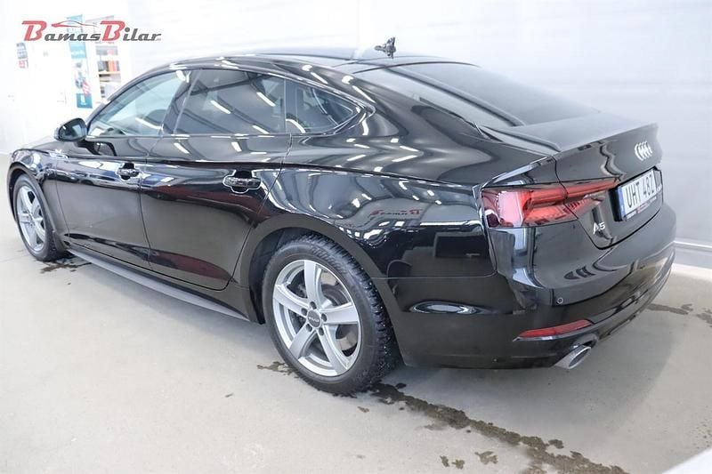 Begagnad Audi A5 Sportback Proline 245 HK (180 kW) 2019 Svart Halvkombi