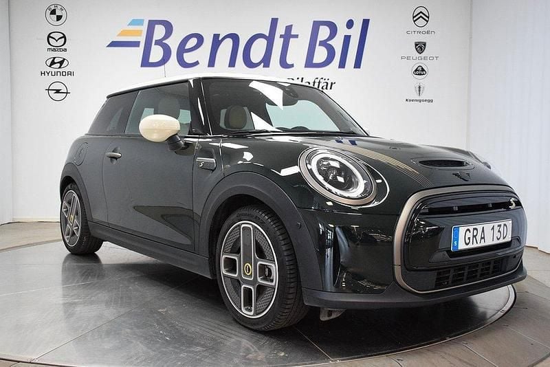 Grön Begagnad 2022 Mini Cooper SE Resolute Edition Halvkombi | 249 500 kr (Lite dyr) - Bild 1/3