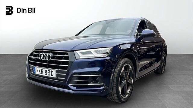 Begagnad Audi Q5 Competition 252 HK (185 kW) 2020 Blå SUV
