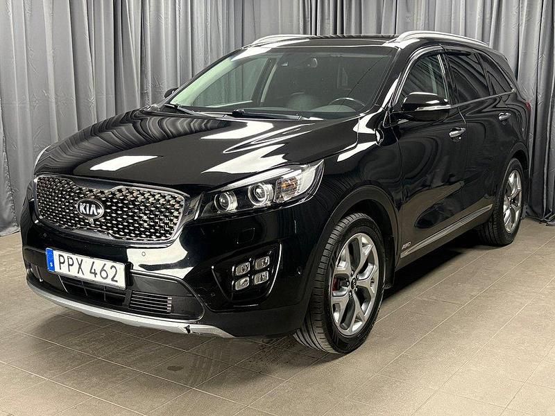 Svart Begagnad 2016 Kia Sorento SUV | 189 900 kr (Dyr) - Bild 1/4