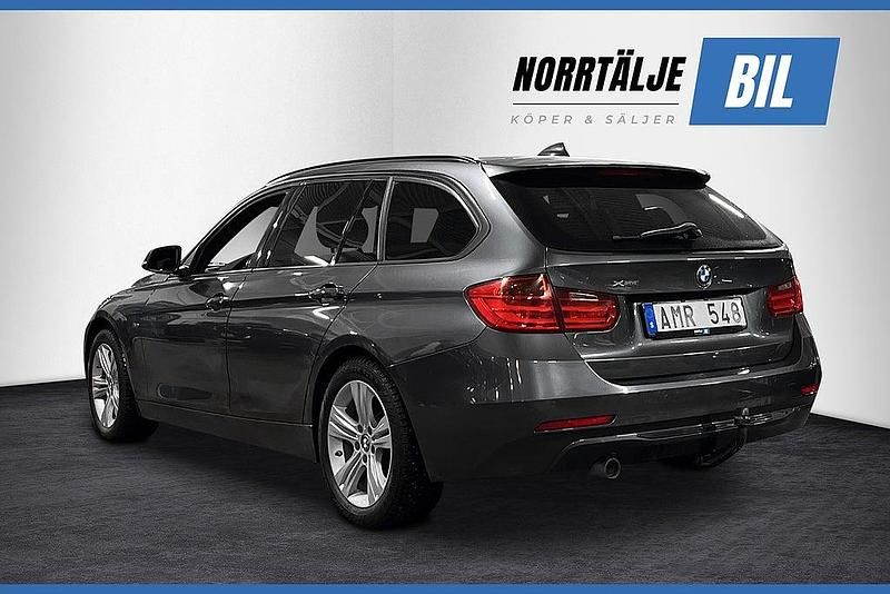 Begagnad BMW 320 Sport Line 184 HK (135 kW) 2013 Grå Kombi