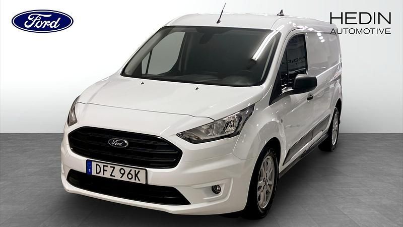Frozen white Begagnad 2022 Ford Transit Trend | 199 920 kr (Bra pris) - Bild 1/4