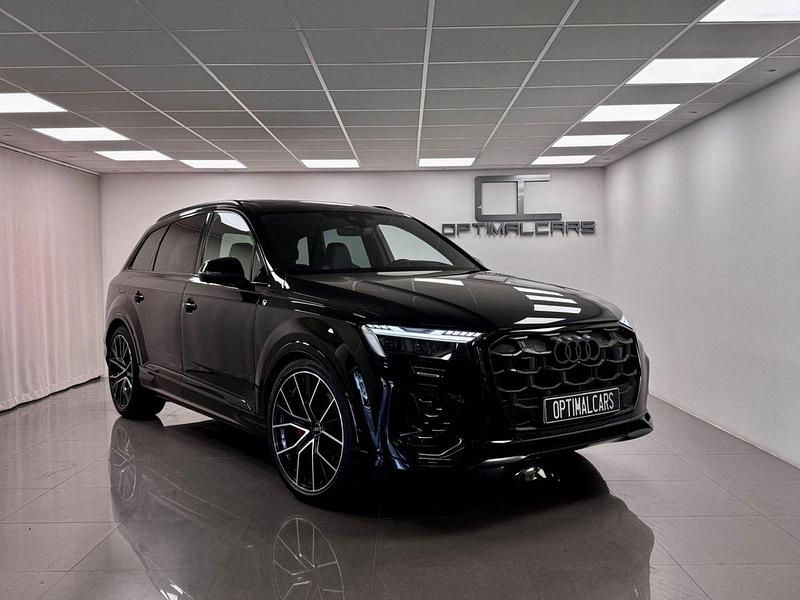 Svart Begagnad 2024 Audi Q7 S-Line SUV | 939 900 kr - Bild 1/4