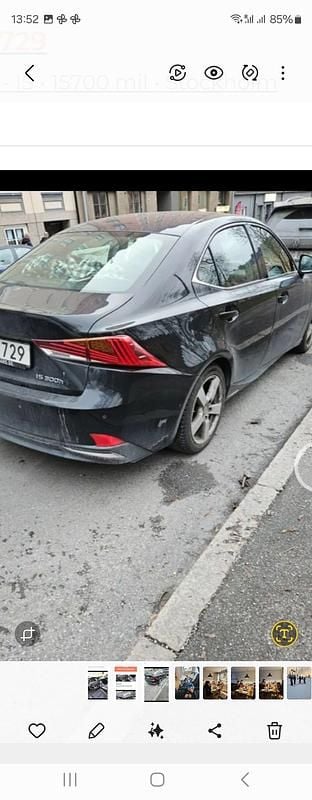 Begagnad Lexus IS300h 223 HK (164 kW) 2017 Sedan