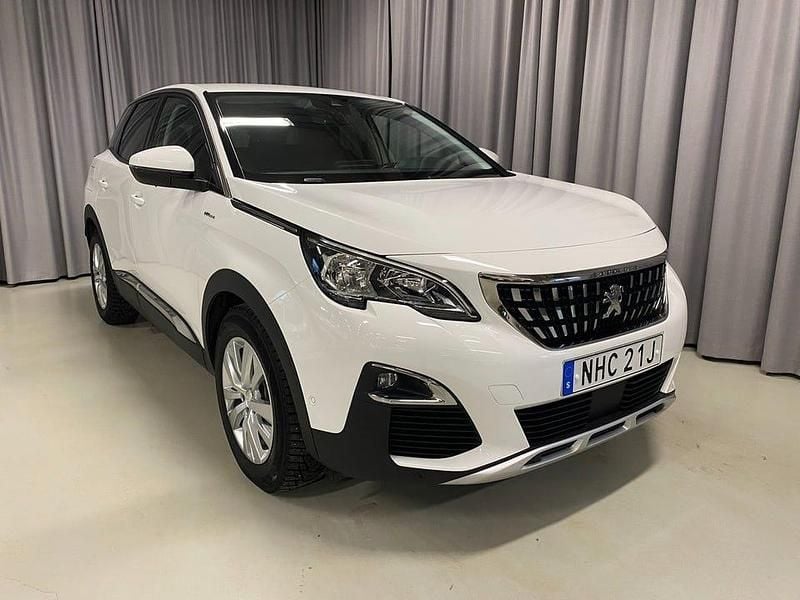 Vit Begagnad 2020 Peugeot 3008 Allure SUV | 219 900 kr (Marknadspris) - Bild 1/3
