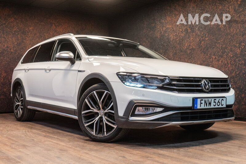Vit Begagnad 2019 VW Passat Alltrack Kombi | 289 900 kr (Lite dyr) - Bild 1/4