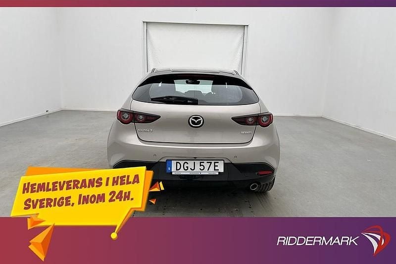 Begagnad Mazda 3 150 HK (110 kW) 2021 Brun Halvkombi