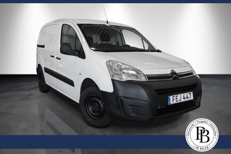 Vit Begagnad 2016 Citroën Berlingo Minibuss | 64 900 kr (Marknadspris) - Bild 1/3
