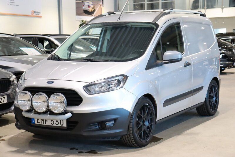 Grå Begagnad 2015 Ford Transit Van | 74 900 kr (Bra pris) - Bild 1/4