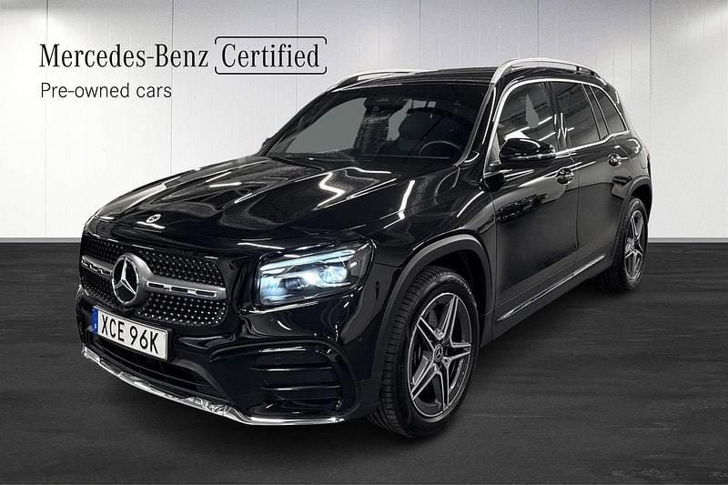 Svart Begagnad 2024 Mercedes GLB220 SUV | 529 000 kr (Dyr) - Bild 1/4